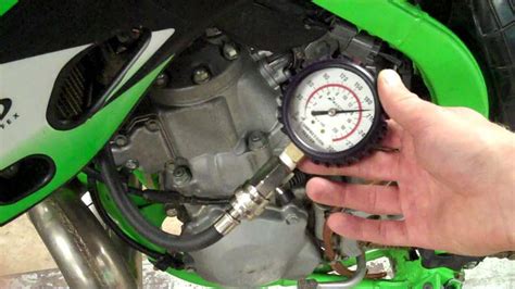 05 kx250f compression test|KX250 Compression check .